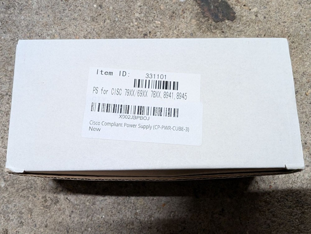 Generic Cisco 48V Power Supply For CP-PWR-CUBE-3
