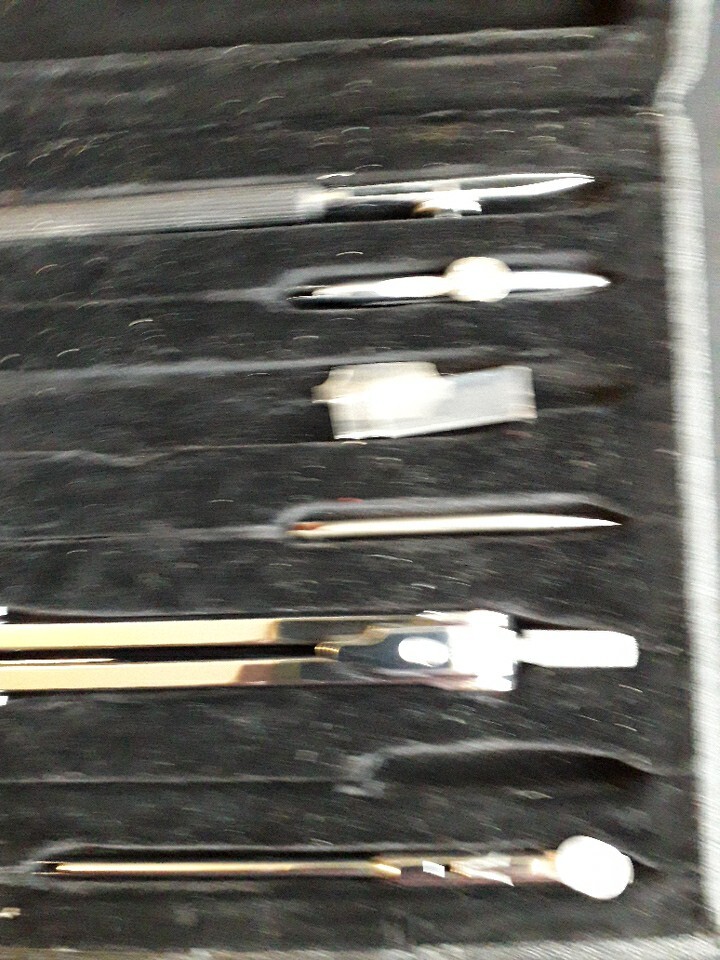 Vintage Jakar S.100 Technical Engineering Drawing Instruments W1 1