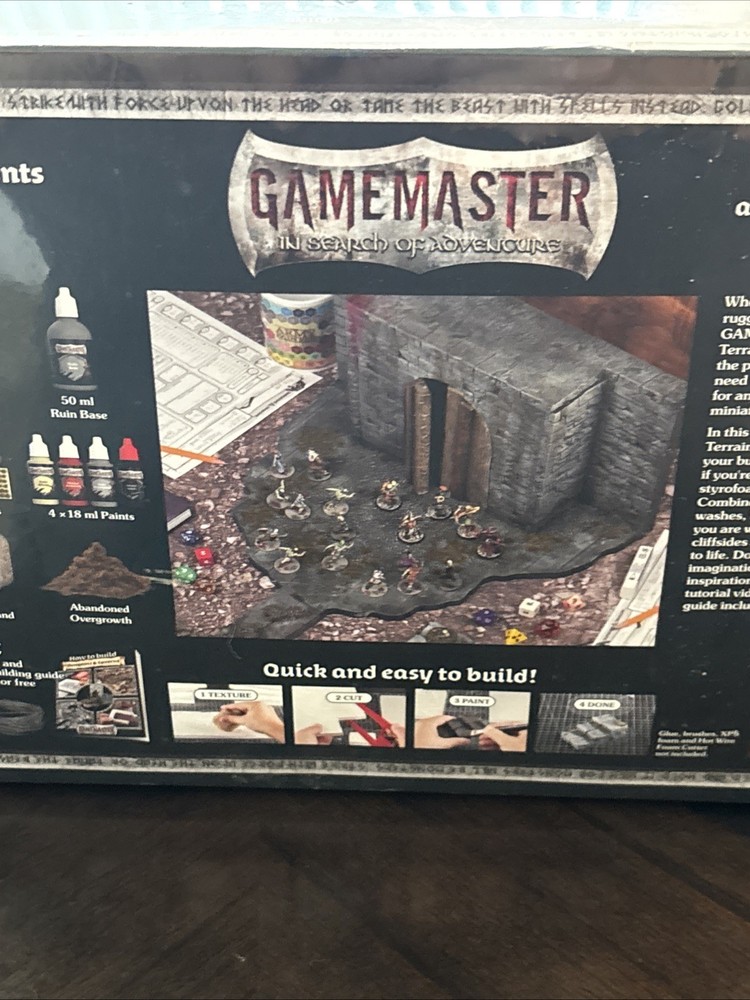 New Gamemaster Ruins & Cliffs Terrain Kit