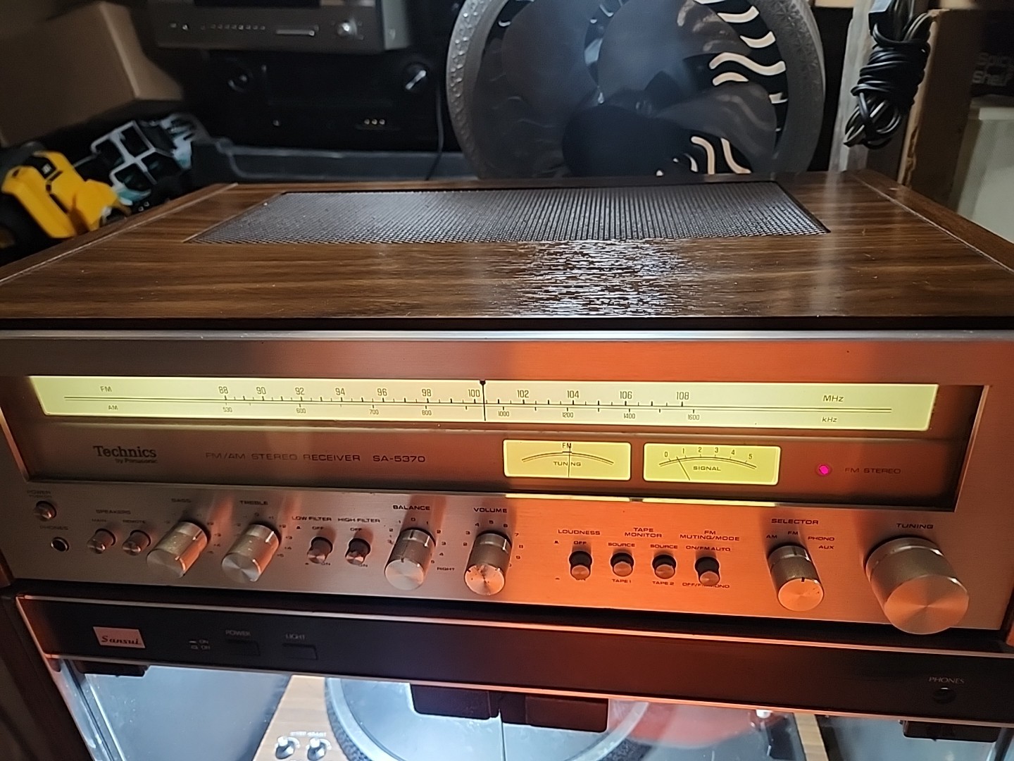 Technics SA-5370 RECEIVER, Recently Served And Working Great! 🔥🔥🔥
