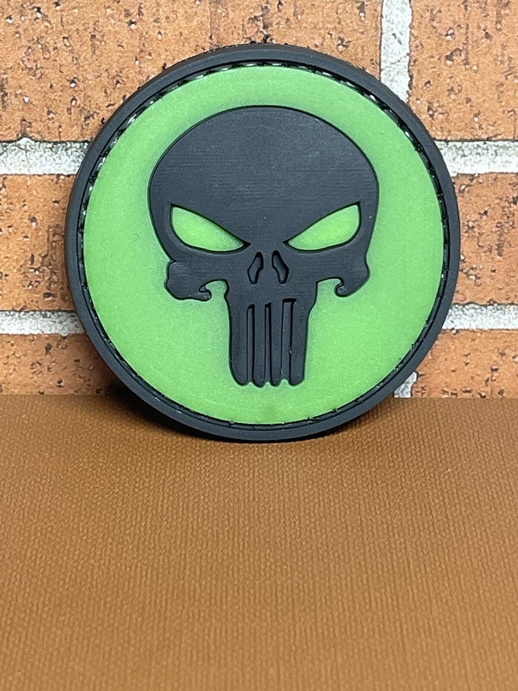 Punisher Skull Patch PVC Tactical Morale Rubber PVC Patch