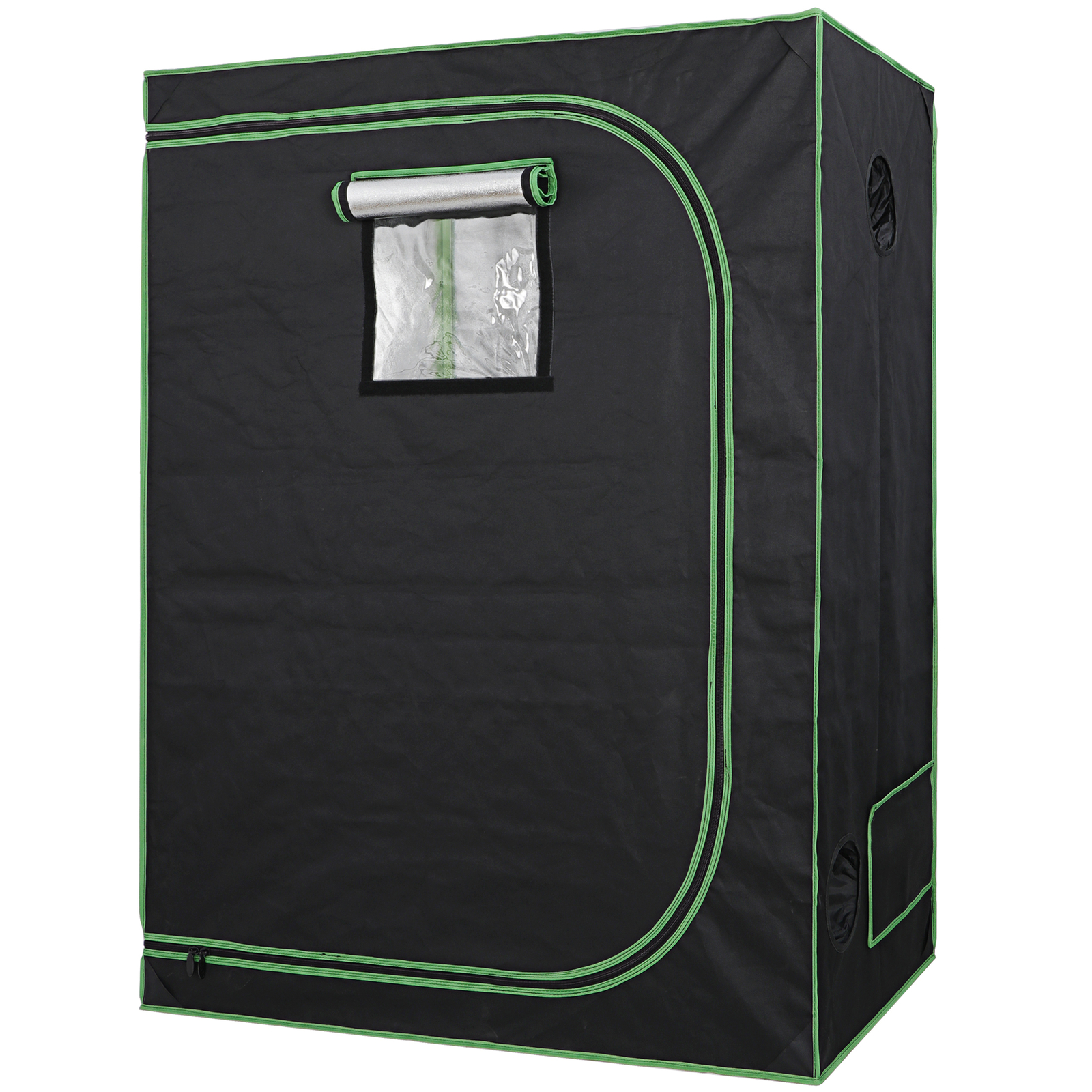 48"x24"x60" Hydroponic Grow Tent Window Floor Tray for Indoor Plant Growing 2x4