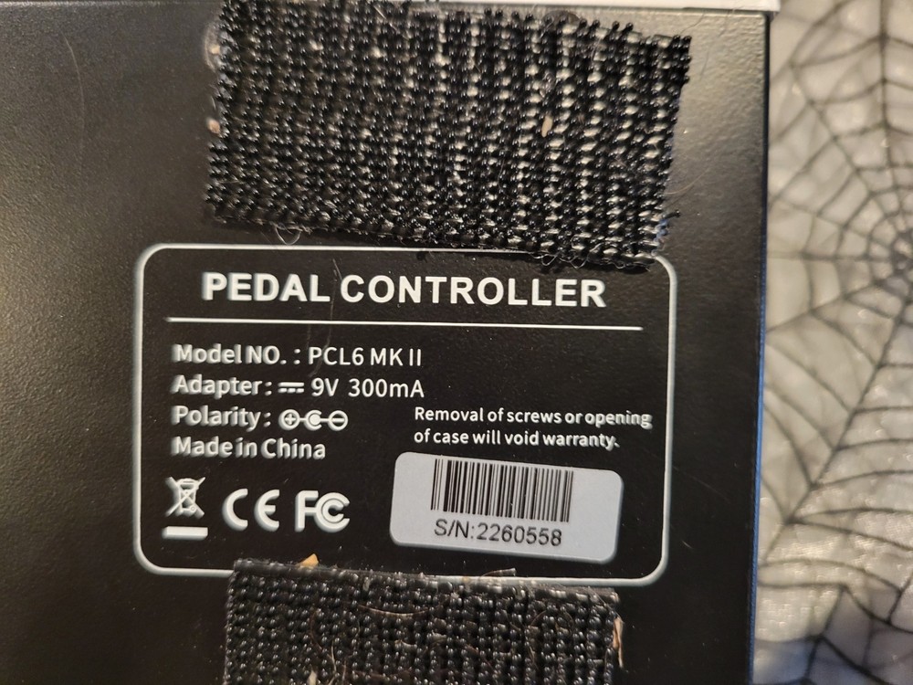 MOOER Guitar Effect Pedal Controller L6 MKII Programmable FX Loop Switcher