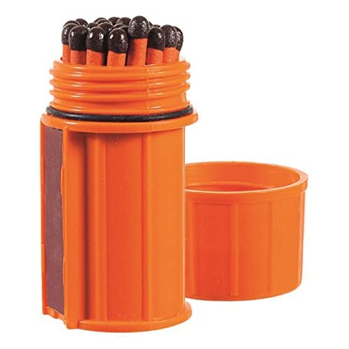 UCO Waterproof Fire Starter Matches Windproof with Stormproof Match Case, Cam...