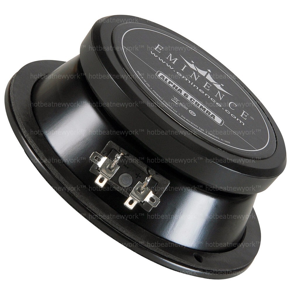 Eminence ALPHA-6CBMRA 6.5" Sealed/Closed Back Midrange Speakers 4-PACK