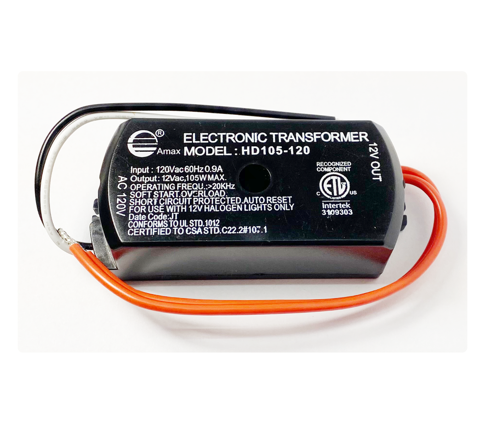 105W ELECTRONIC LOW VOLTAGE TRANSFORMER HD105-120