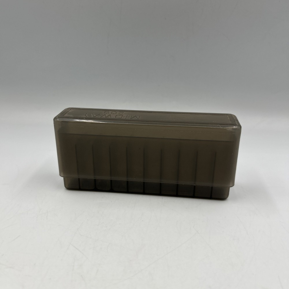Midway 209 20ct. Ammo Case - Smoky Gray