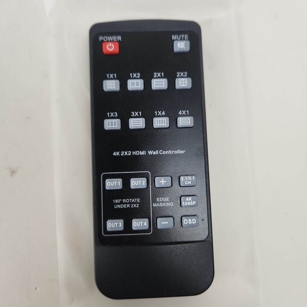 Video Wall Controller 2x2 HDMI 4K Input TV Wall Controller 12 Modes By Riuiin