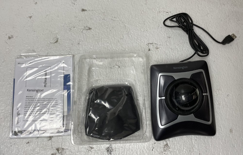 Kensington K64325 Expert Trackball Wired Mouse