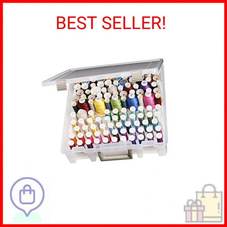 ArtBin Super Satchel Thread Box - Versatile Thread Storage for Sewing, Embroider