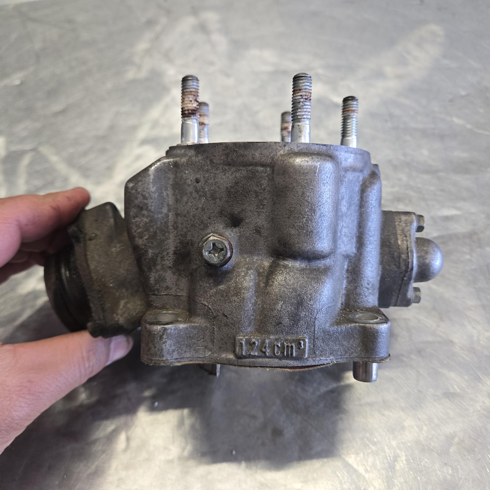 2001 Honda Cr125r Engine Motor Cylinder Bore Jug