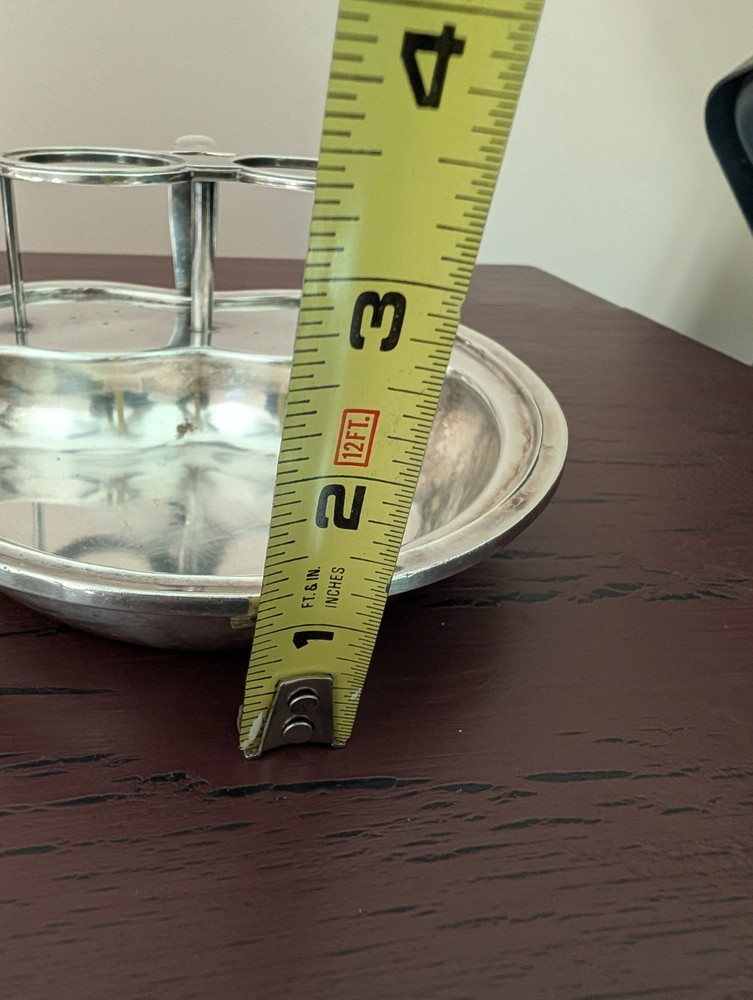 International Silver Co Silver Soldered Van Cleve Hotelware #0199 Egg Server(?)