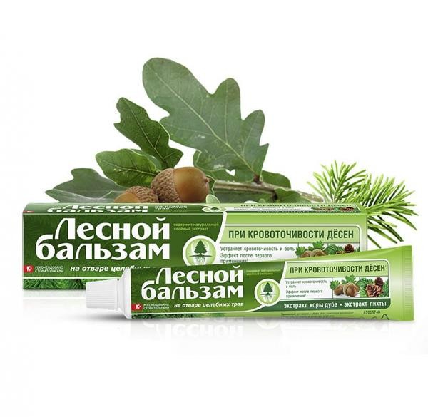 Forest Balsam Herbal Toothpaste 75 ml/2.53 fl oz - Лесной Бальзам