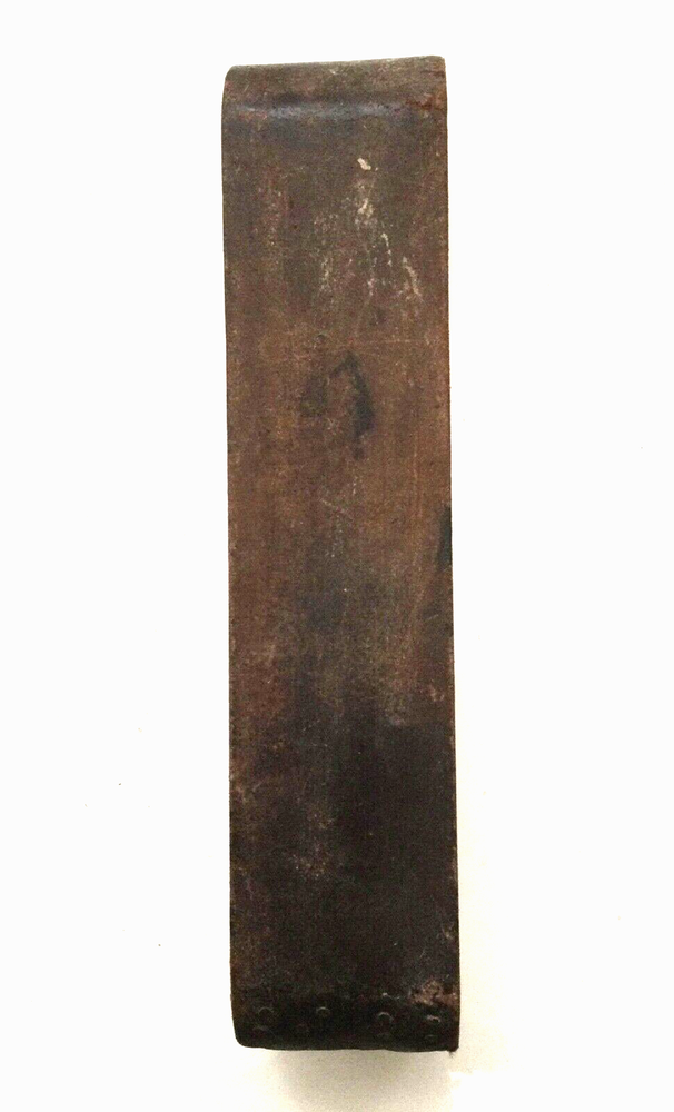 Antique sharpening leather strop