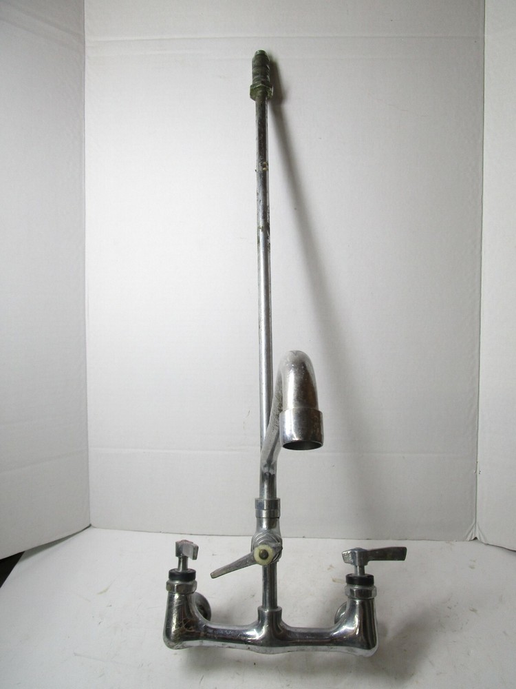 Component Hardware Encore Wall-Mount Sink Components with Pipe Faucet Handles