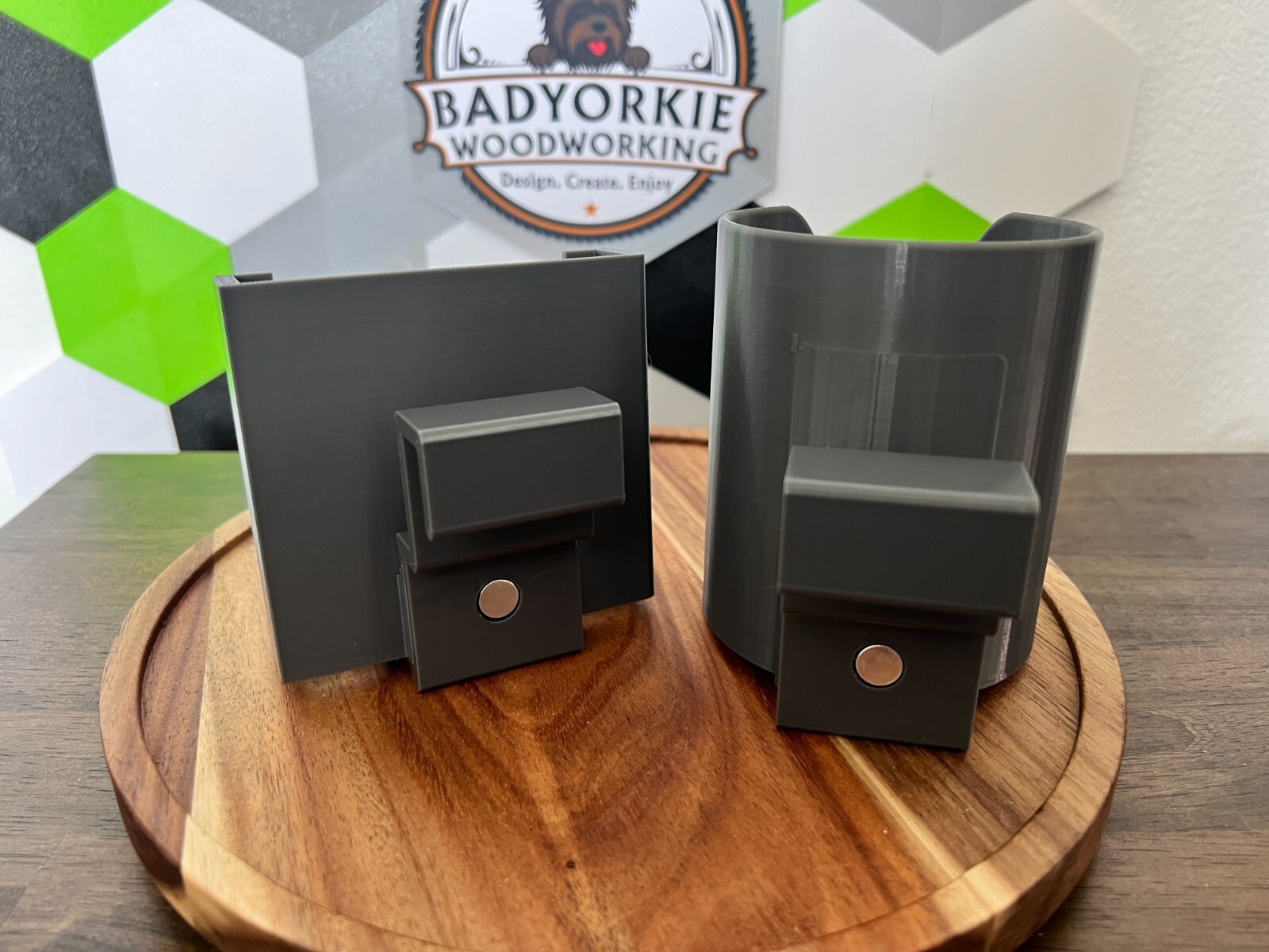 Kubota KX040-4 CAB Phone and Cup/Drink/Spray Bottle Holder