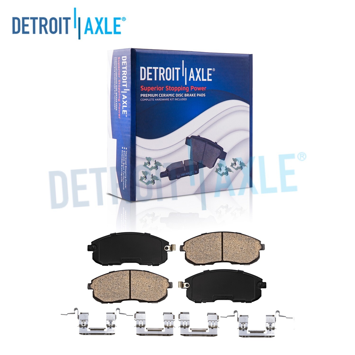 Front Ceramic Brake Pads for I30 I35 350Z Altima Juke Maxima Sentra Versa SX4