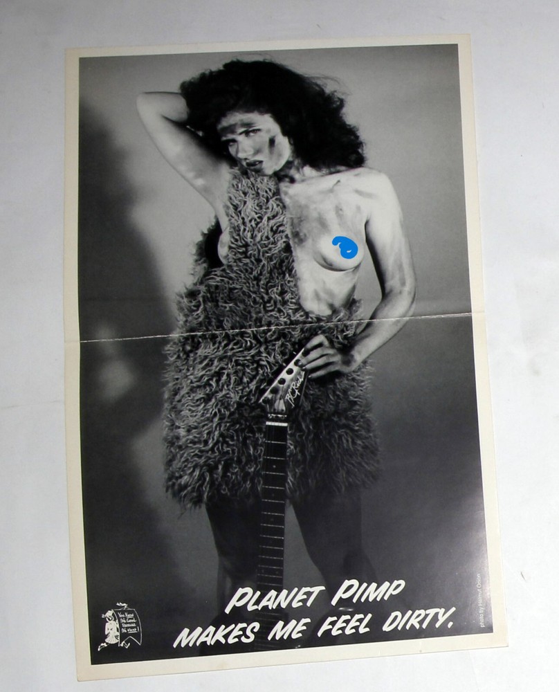 PLANET PIMP Nudie PROMO POSTER thee shatners phantom surfers neil hamburger