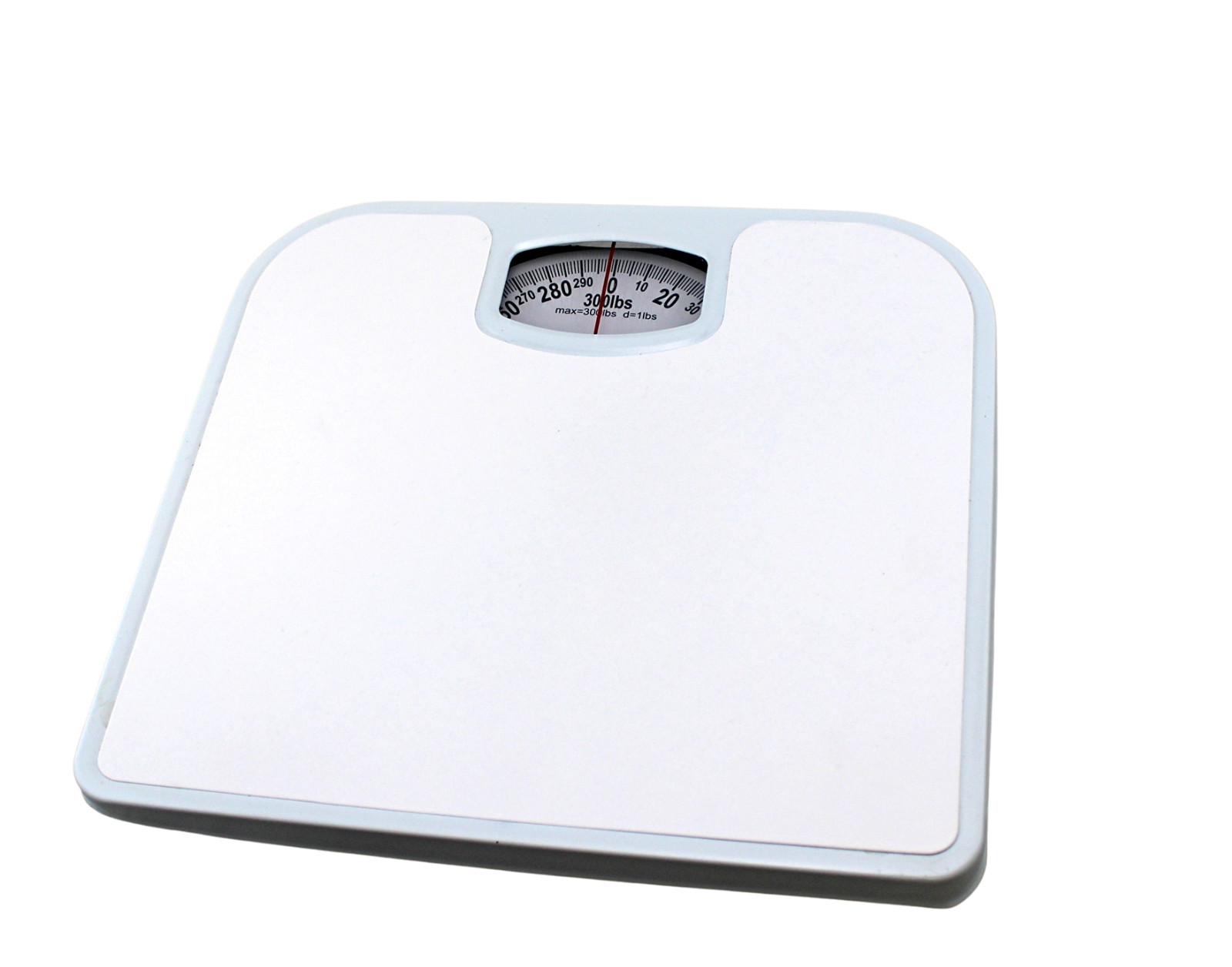 Mechanical Bathroom Scale – 300 lb Analogue Floor Scale, Easy Read Dial, Durable