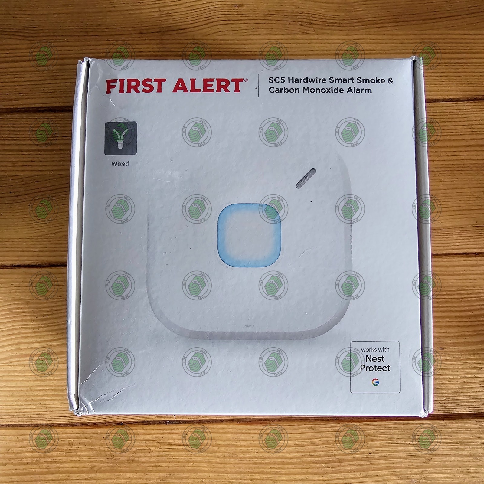 First Alert SC5 Smart Smoke and Carbon Monoxide Alarm ~Wired~ Brand New Sealed