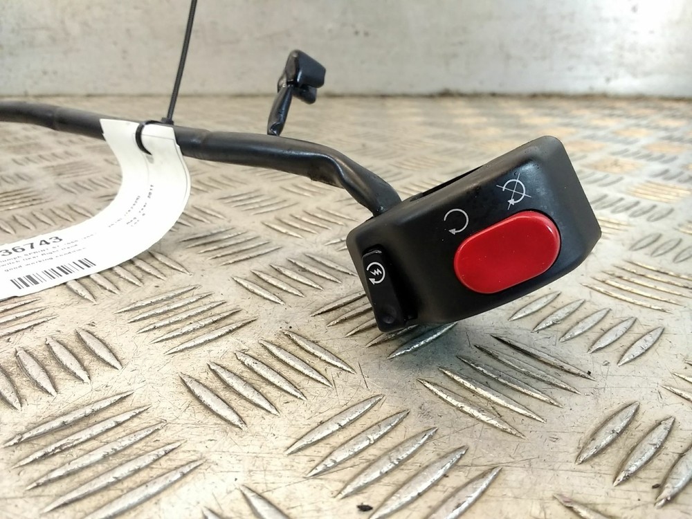 2011 TRIUMPH SPRINT ST Right Hand Switch Gear