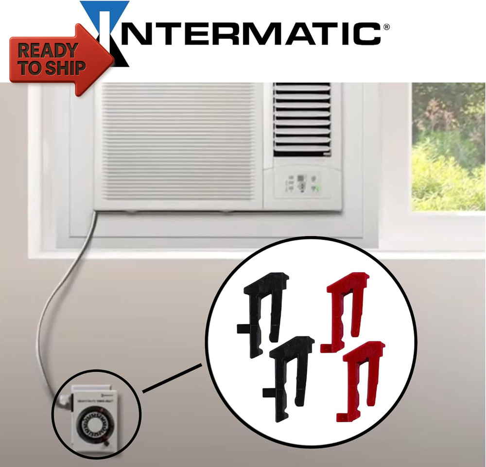 Cycle Timer Plastic Tripper Pins, 2 Red 2 Black