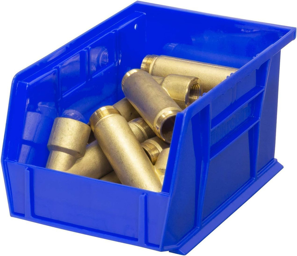 30237 Akrobins Plastic Storage Bins, Space-Saving Stackable Bins for Garage, Pan