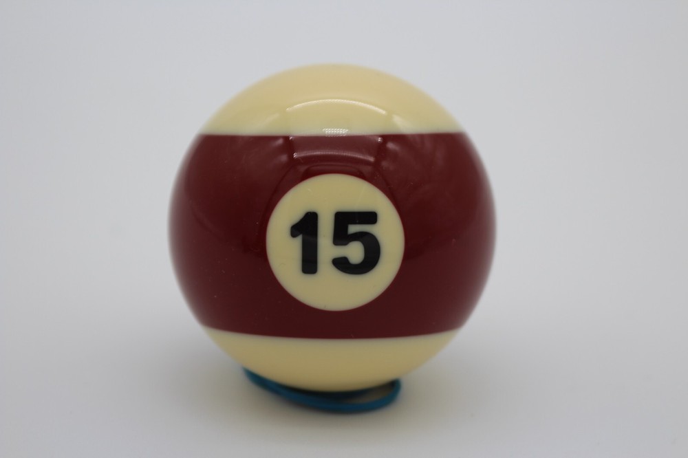 Replacement #15 Billiard Pool Ball - Standard Regulation - 2 1/4" Diameter