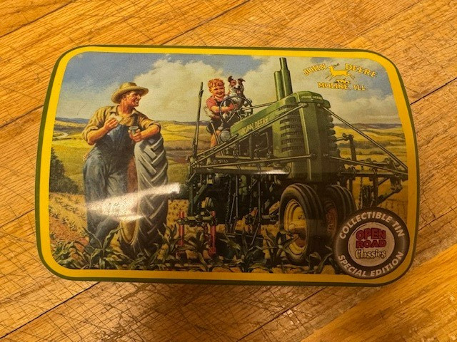 John Deere Tin - Open Road Classics Special Edition Collectable