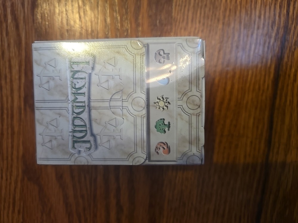 NEW SEALED! Judgement Deckbox 2002 Magic The Gathering RARE!