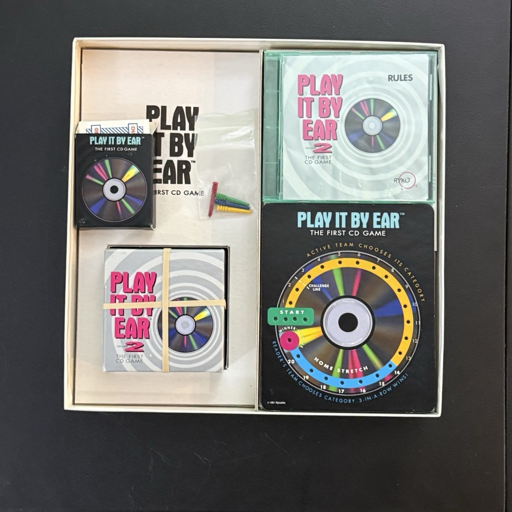 Play It By Ear Volume 2 CD Game Complete Ryko 1992 Untested