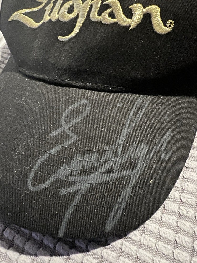 Eric Singer Kiss Signed Zildjian New Baseball Hat
