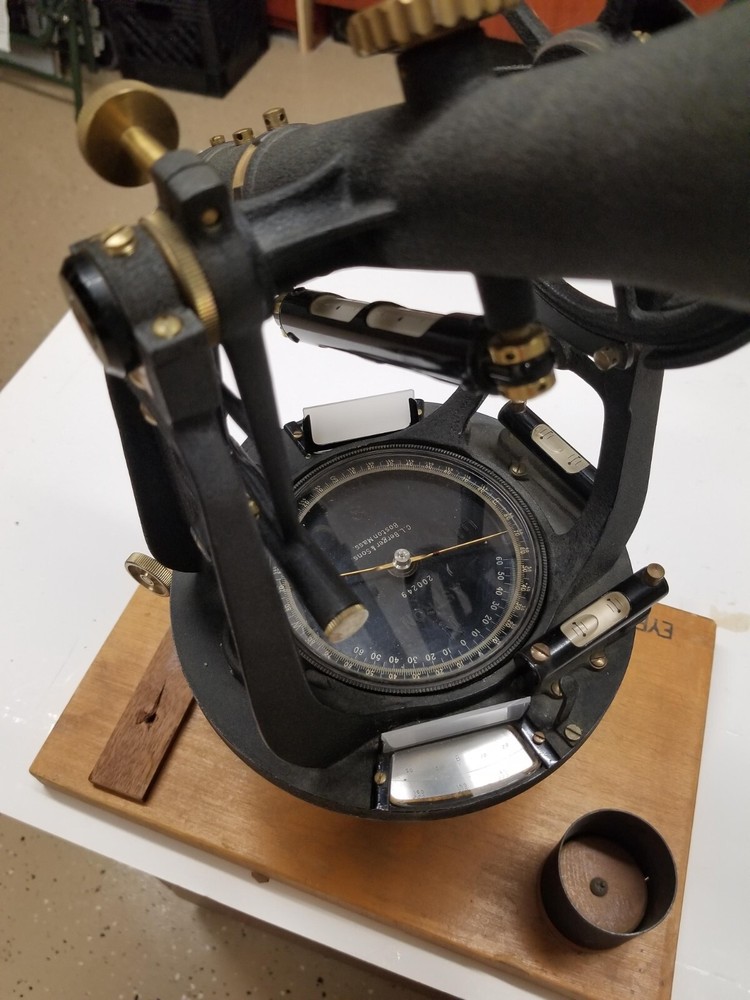 vintage surveyors transit, CL Berger