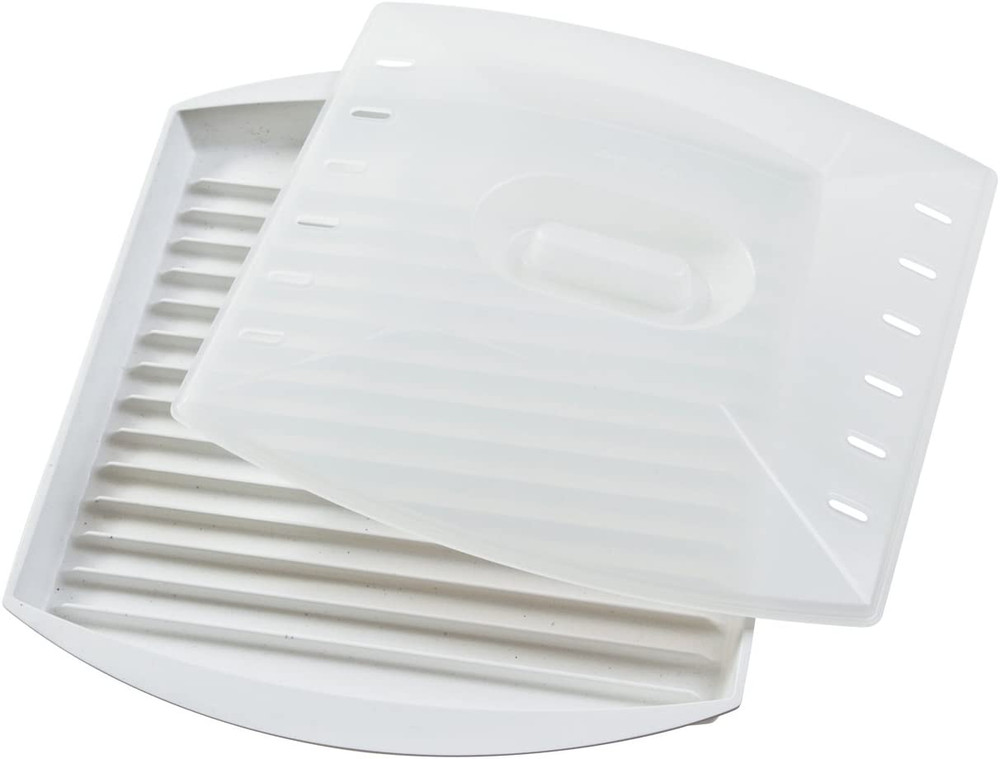 Prep Solutions Microwavable Bacon Grill, White, 1 Piece