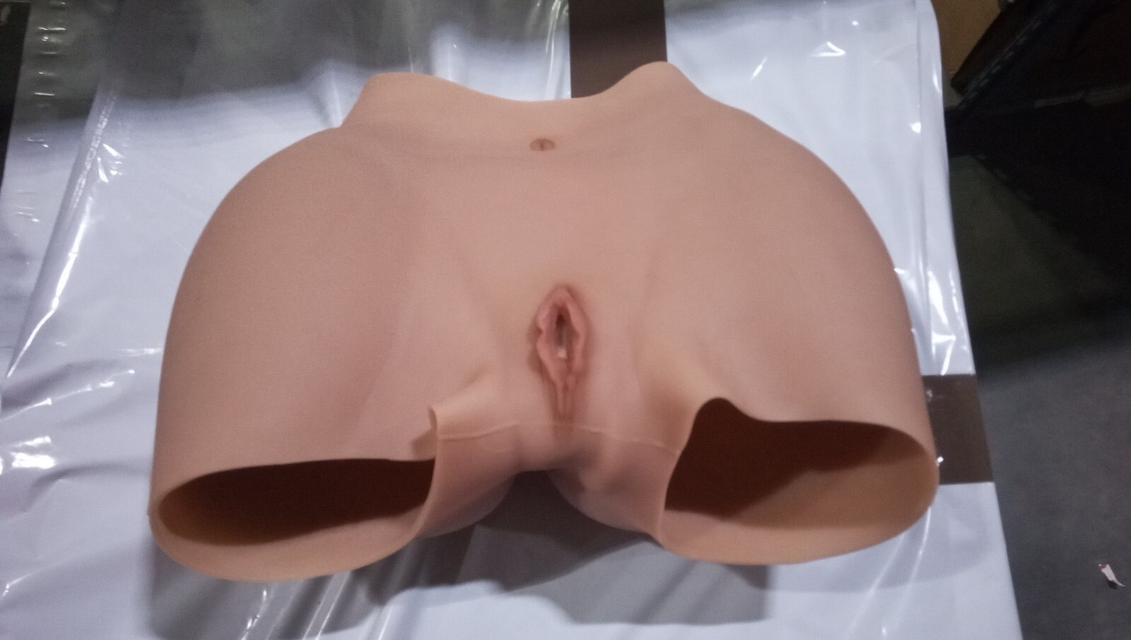 Silicone Pants Thicken Hip Shaping fake panty Vagina Underwear For Crossdresser