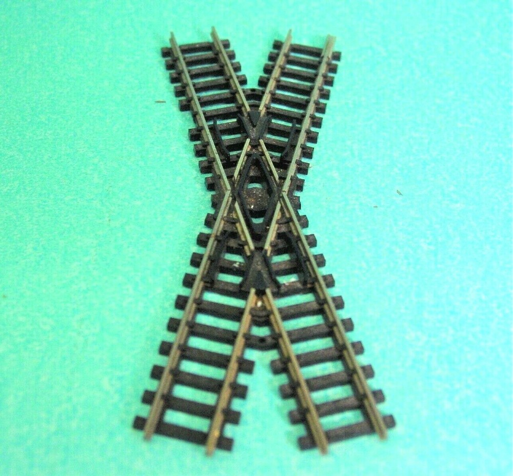 N Scale Trix 4956 X Crossing Switch