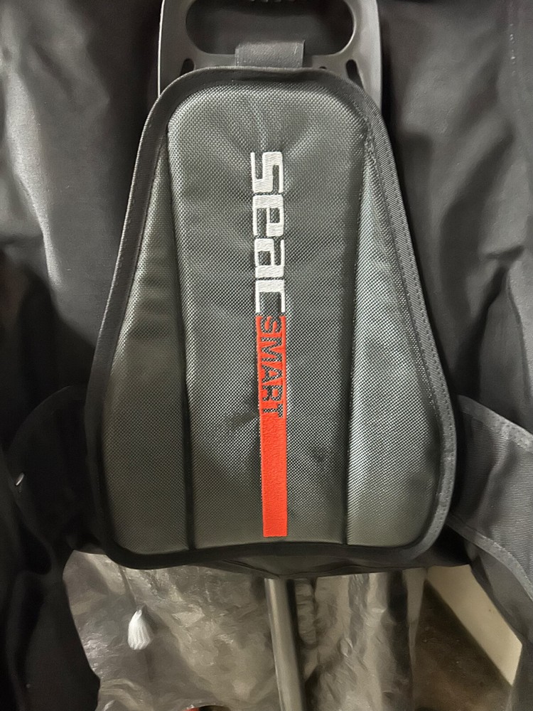 Seac Smart BCD, Size Medium, Drop Weight Pockets Black