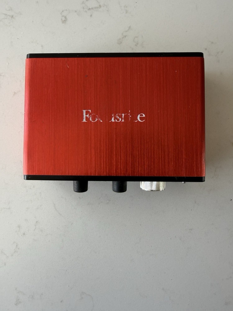 Focusrite Scarlett Solo 2nd Generation USB Audio Interface - UNTESTED - ‘AS-IS’