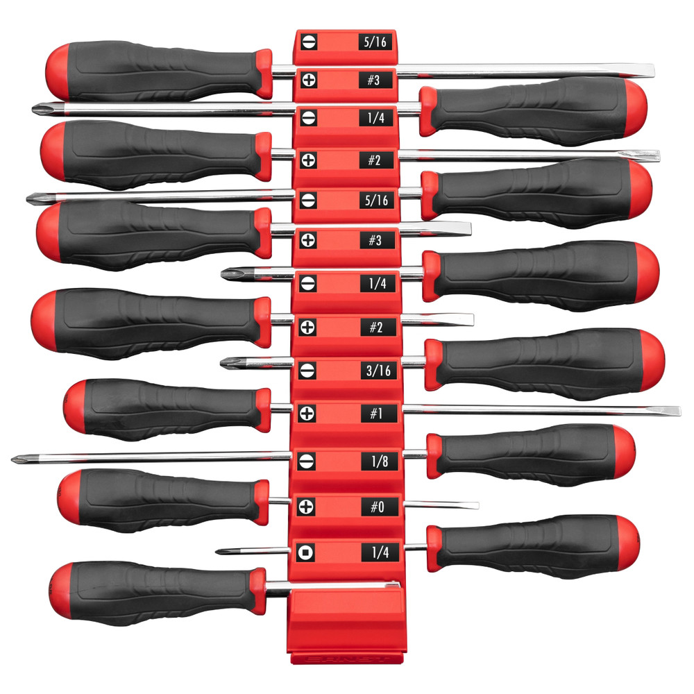 Ernst Mfg. 13 Tool Magnetic Screwdriver Pro - Red