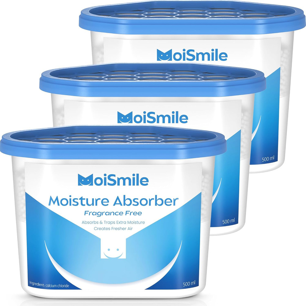 Moisture Absorbers, Efficient Humidity Absorber ＆ Odor Eliminator Boxes, Refilla