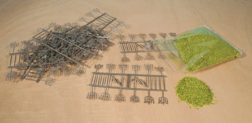 HEKI,Vine kit with flocking - 120 pieces, , HEK1535
