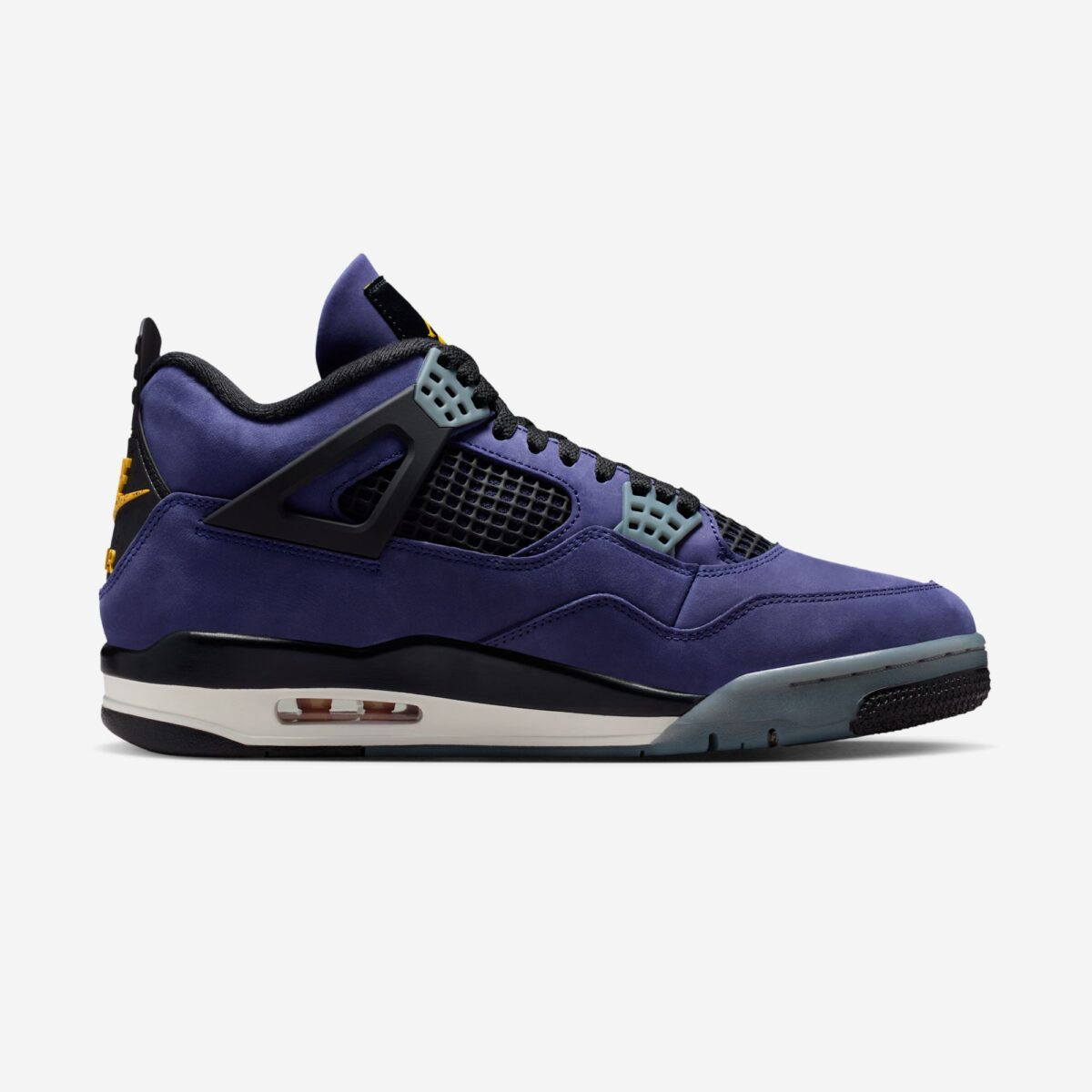 Nike Air Jordan 4 Retro 'Lakers' Jordan 4 AJ4 Imperial Purple FV5029-500 Men's
