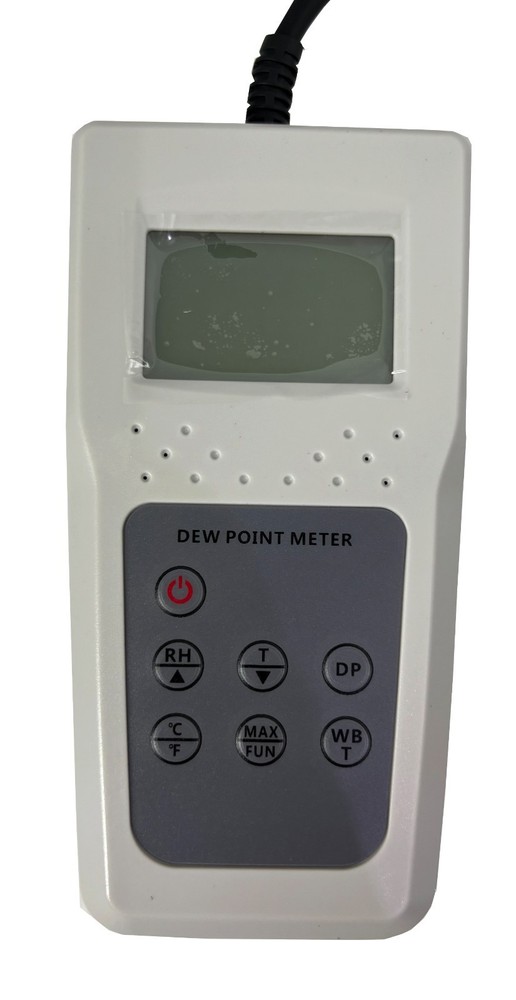Handheld Dew Point Meters with Data Hold Function Low Battery Alert 4 Parameters