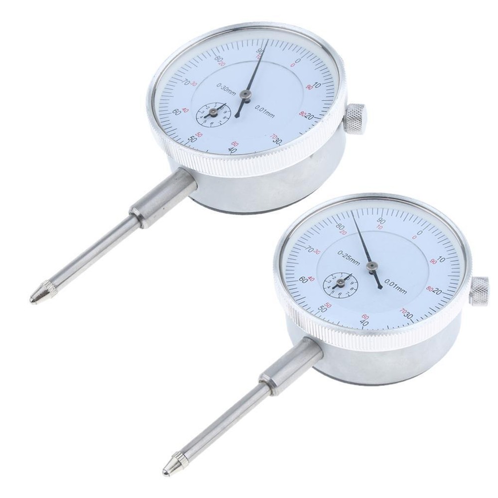 Precision Dial Test Indicator With Pointer, Metric, 0-25mm,