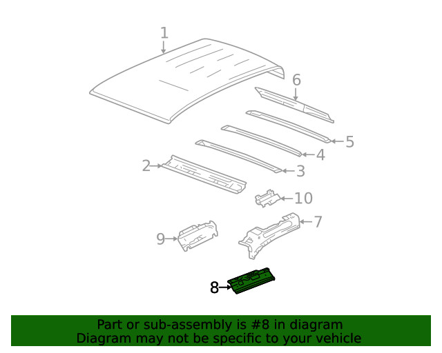 Genuine GM Side Panel 88980615