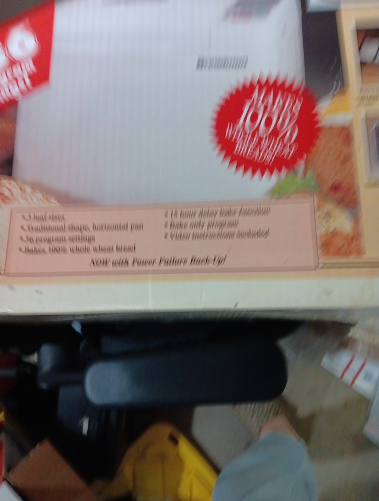 Breadman Automatic Bread Maker with Non-Stick Loaf Pan