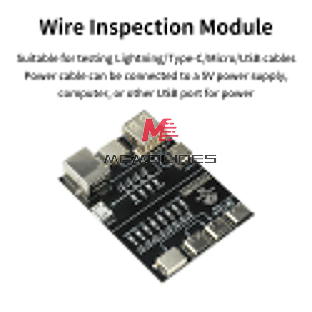 T5 Multifunctional Interface Cable Detection Module Data Cable abnormal testing