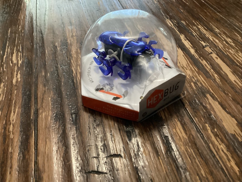 New in Sealed Box 🔥 HEXBUG ANT Micro Robotic Creatures BLUE Hex Bug