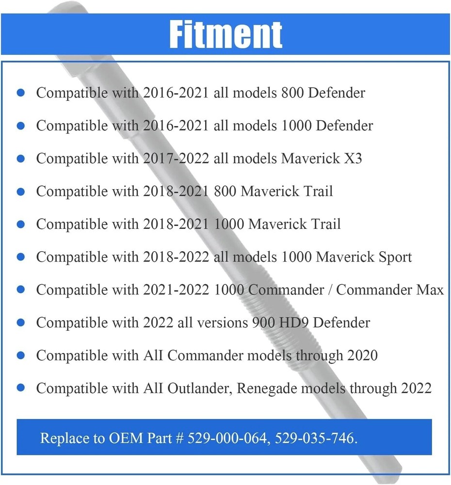 Primary Drive Clutch Puller Remove Tool Compatible for Can-Am, Defender, Command