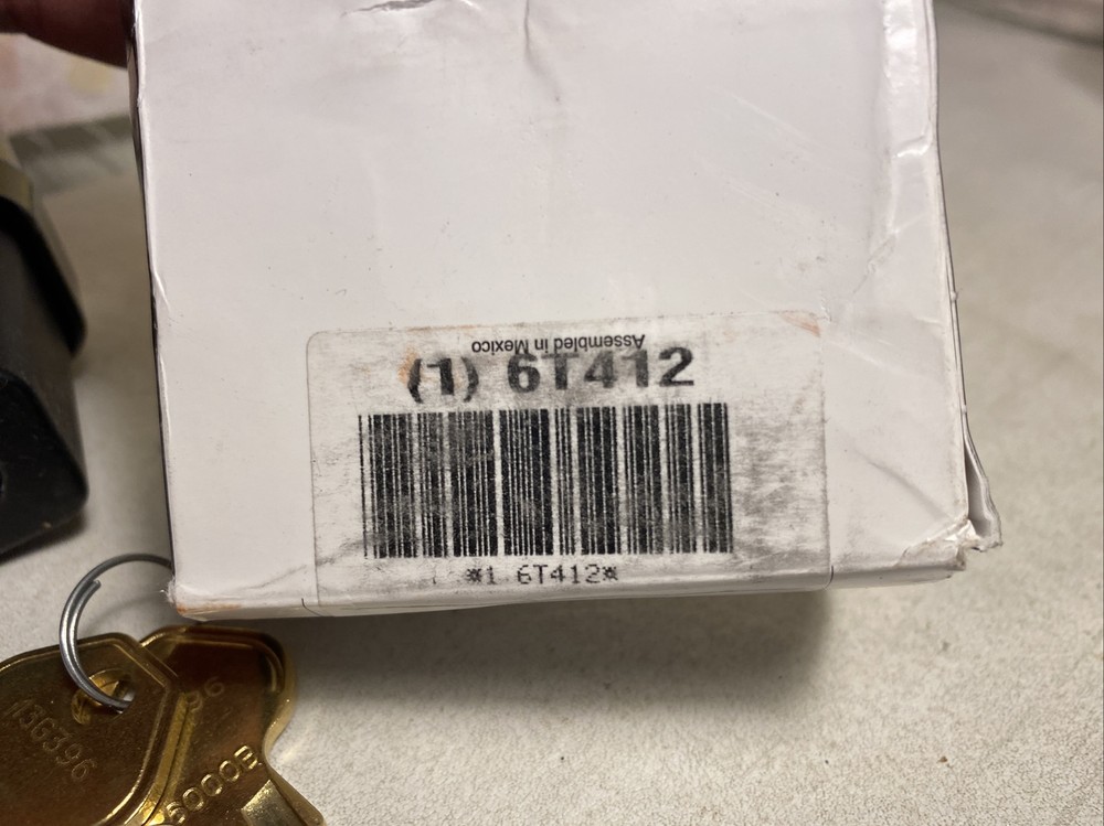 Master Lock 6325 Padlock Keyed Partially Hidden Shackle Rectangular